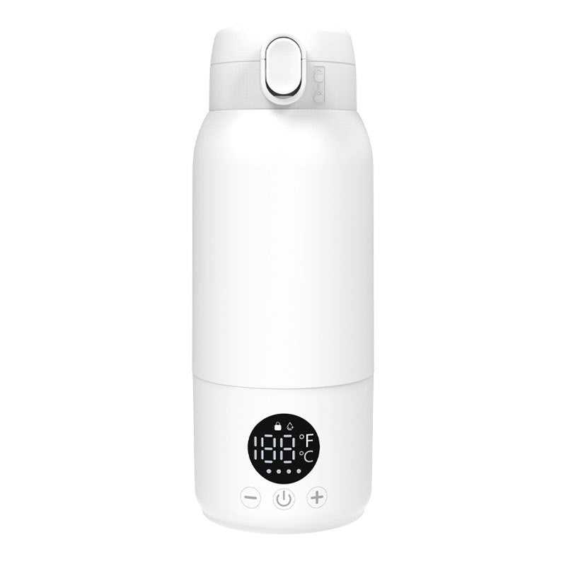 Portable Bottle Warmer for Baby – 17oz, Fast Heat in 2 Minutes, 20-Hour Battery Life