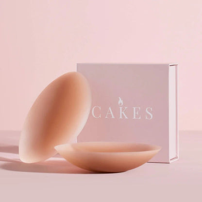 Caramel color cake nipple cover