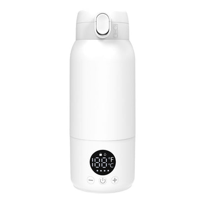 Portable Bottle Warmer for Baby – 17oz, Fast Heat in 2 Minutes, 20-Hour Battery Life